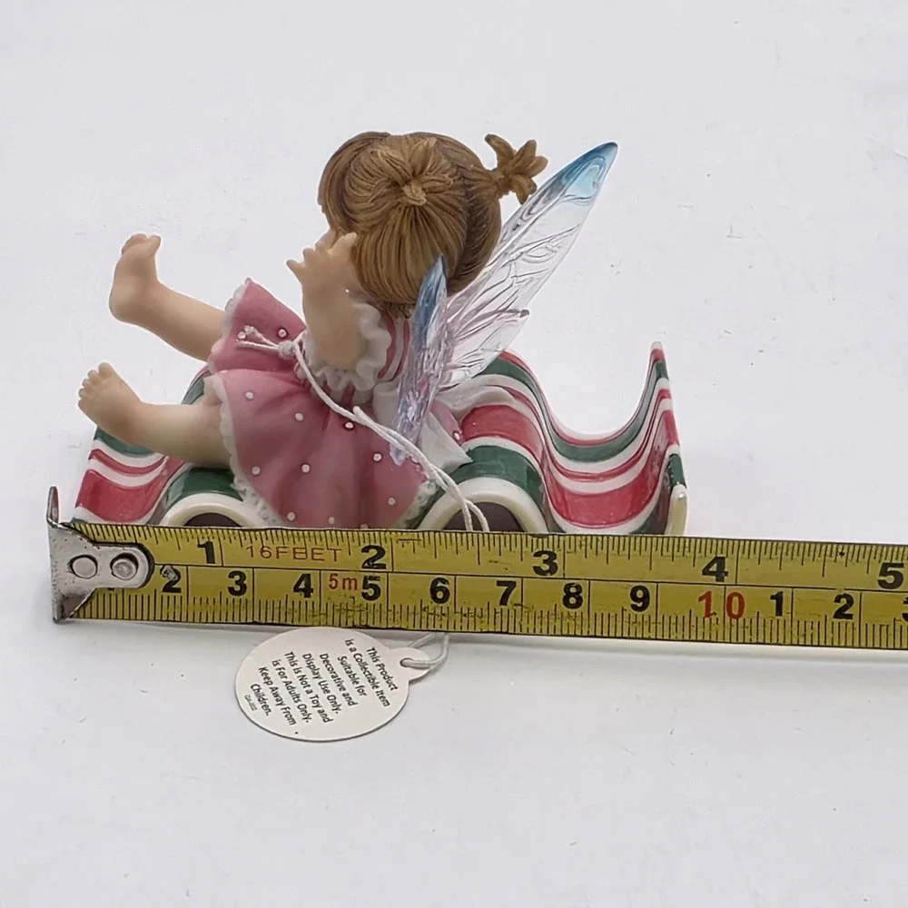 My Little Kitchen Fairies 2006 Ribbon Candy Slide‎ Fairie Figurine #4005700 Xmas